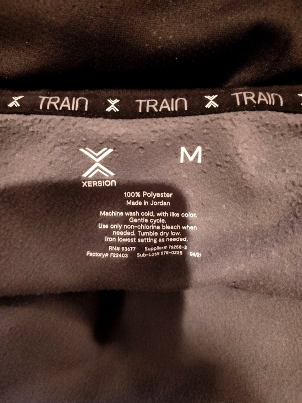 Xersion Medium Gray & Black Full-Zip Hoodie With Pockets - Picture 5 of 5